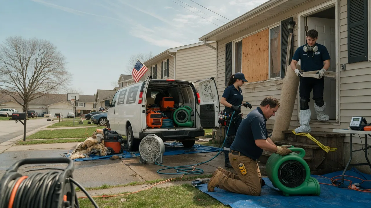 Water Damage Restoration in Long Branch, NJ near me